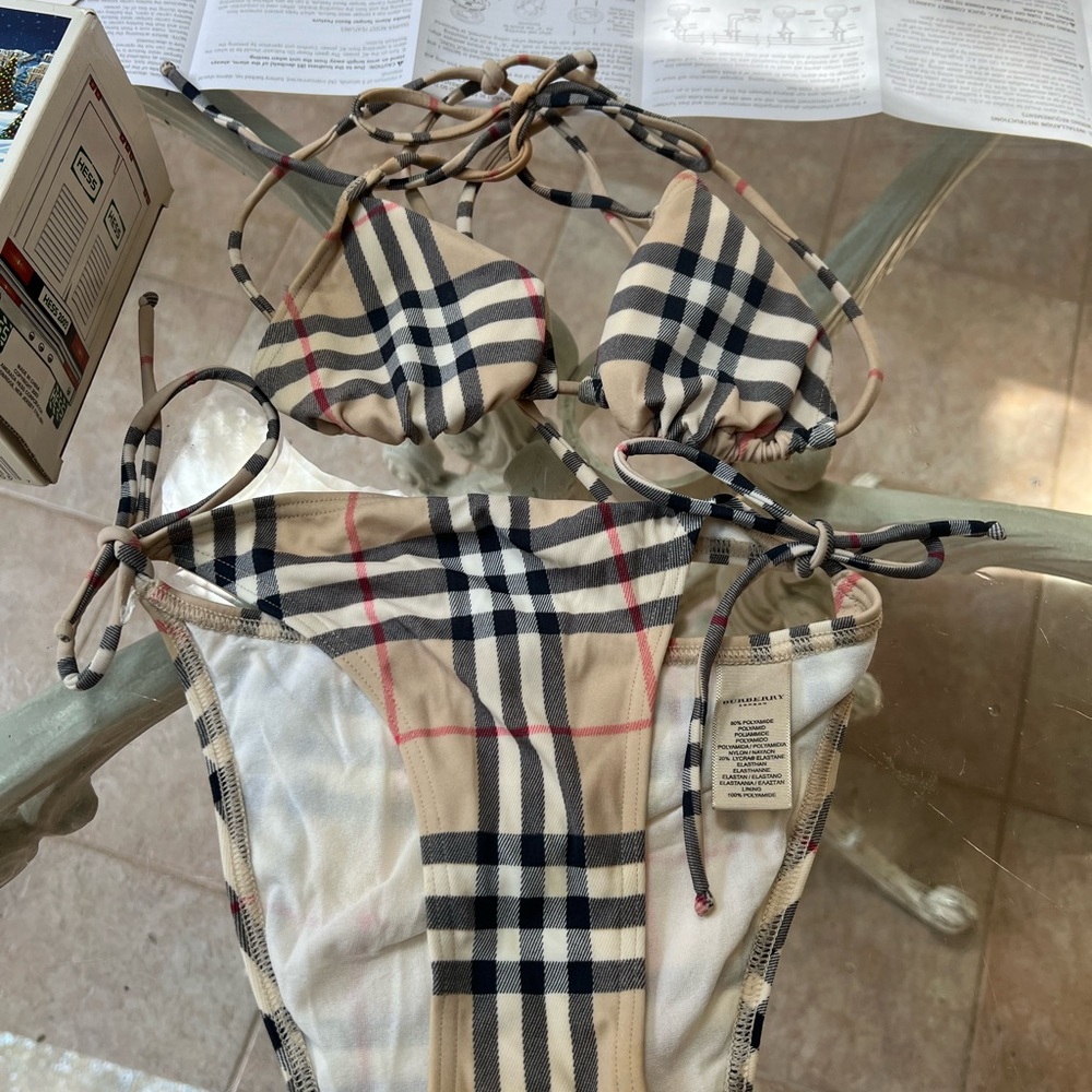 Authentic Burberry Bathing Suite